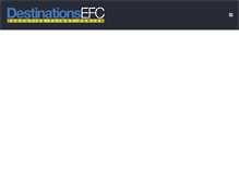 Tablet Screenshot of destinationsefc.com